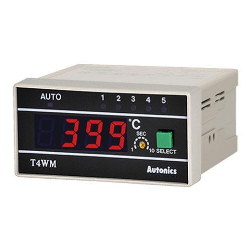 T4WM-N3NP4C 5 Kanallı Dijital Sıcaklık Göstergesi DPt100Ω Giriş 0 - 399℃